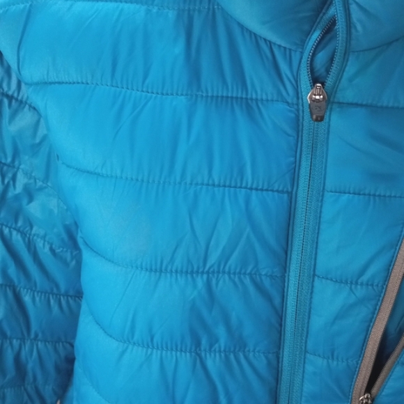 Xersion Packable Mens Teal puffer Jacket Size Med - Picture 4 of 8